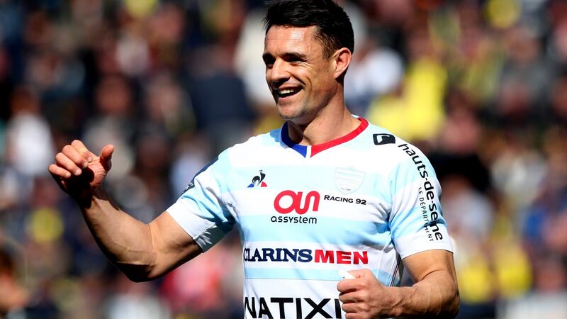 Dan Carter’s Racing 92 will face Munster in the semi-finals of the Champions Cup. Photograph: James Crombie/Inpho