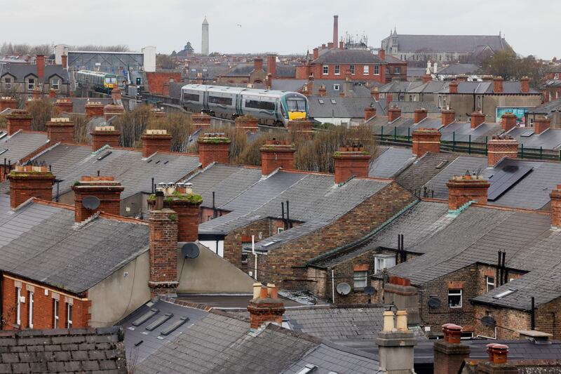 The areas surrounding Croke Park in Dublin. Photograph: Alan Betson
