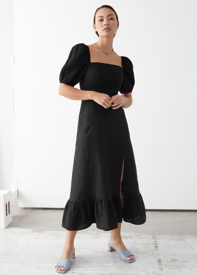 Linen dress, €69, + Other Stories