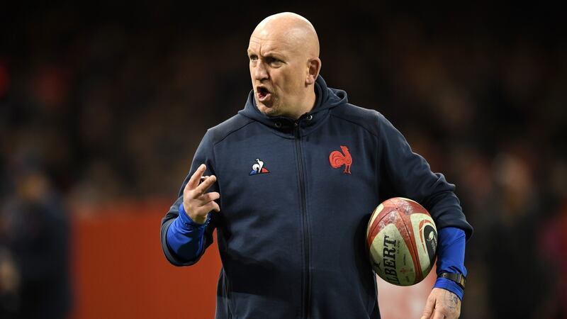 Shaun Edwards: has been credited for much of the sharp upturn in the French team’s hugely-spirited and defensively well-organised  performances. Photograph: Stu Forster/Getty Images