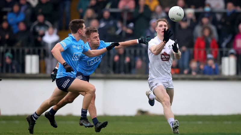 Kildare’s excellent Daniel Flynn scored 0-3 from play in Sunday’s win over Dublin. Photograph: Ryan Byrne/Inpho