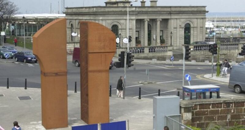 Michael Warren's Gateway where it originally stood in Dun Laoghaire. Photograph: Brenda Fitzsimons