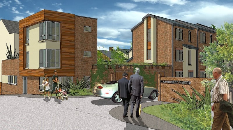 The one-acre site in Arbour Hill has planning permission for 25 two- and three-bed houses behind the Aisling Hotel in Dublin 7