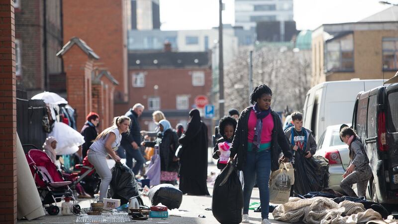 “It has helped people in the area, people who couldn’t afford to go out and buy in the big stores. Instead they can come here and get things at a nice and easy price. This market has supported this community for many years and it continues to matter.” Photograph: Tom Honan