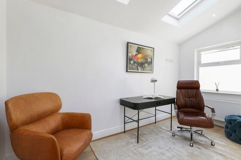 Home office in new extension