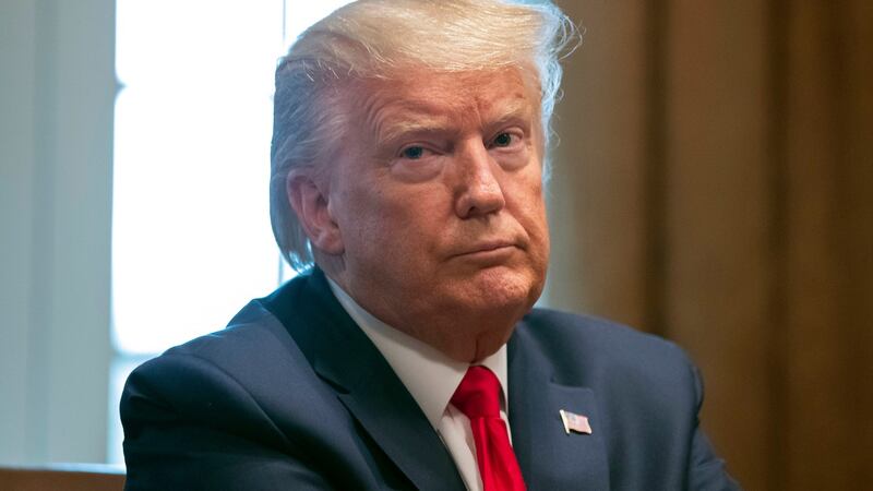 US president Donald Trump. Photograph: Alex Brandon/AP