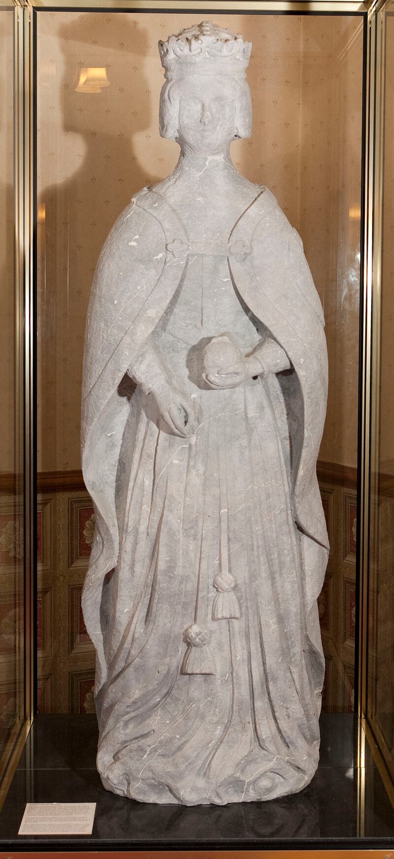Statue of Queen Victoria in University College Cork. Photograph: Tomas Tyner, UCC