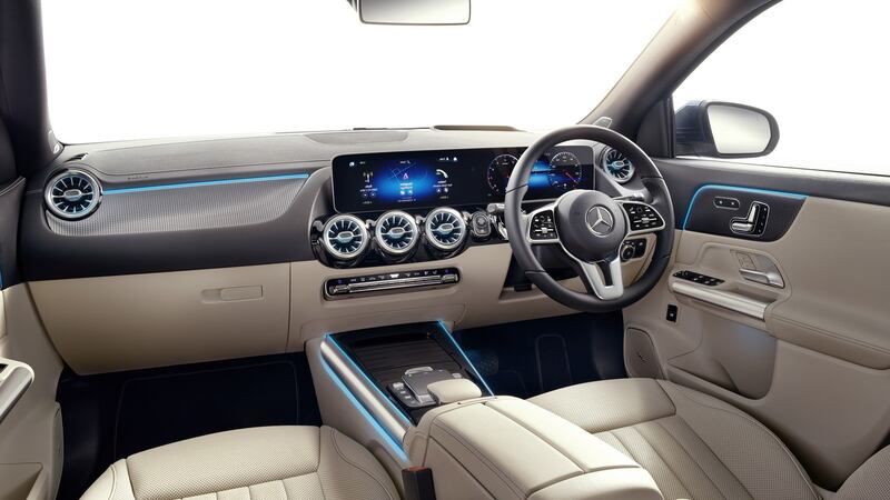 The Mercedes GLA features the MBUX digital dashboard – an attractive, useful and customisable digital experience.