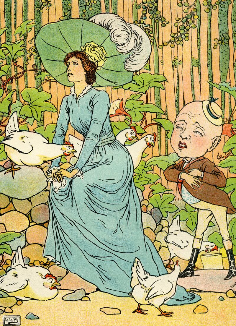 Edward Lear’s Nonsense Songs. Illustration by L Leslie Brooke from ‘The Courtship of the Yonghy-Bonghy-Bo’. Image: Culture Club/Getty Images