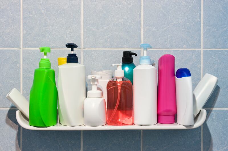 To protect the healthy skin bacteria, experts advise avoiding antiperspirants and cosmetics altogether. Photograph: Getty Images