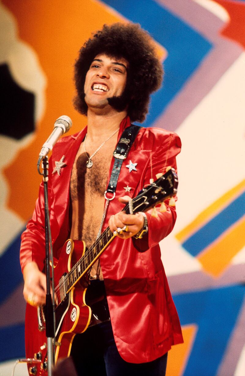 Ray Dorset of Mungo Jerry performs on Top Of The Pops, 1973. Photograph: Michael Putland/Getty Images