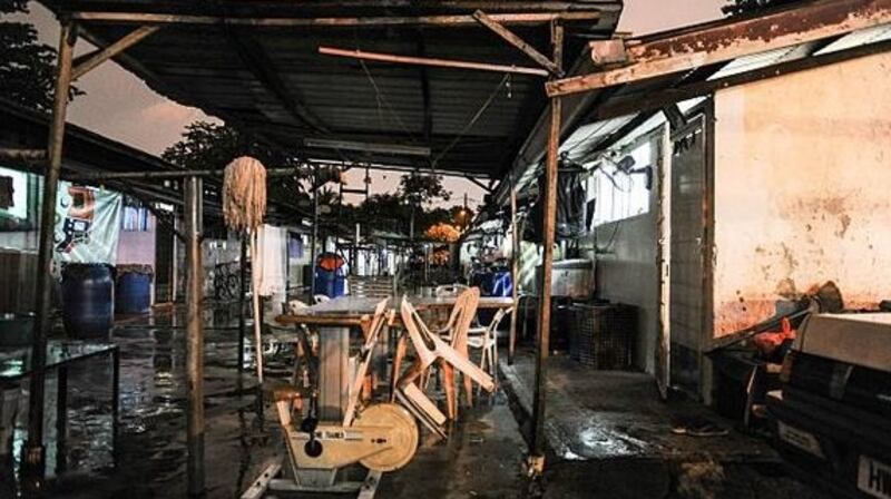 This file picture from 2016 shows an area where British child sex-abuser Richard Huckle roamed the streets taking pictures of children in this predomintly poor Indian community, according to witnesses, in Kuala Lumpur. Photograph: Getty