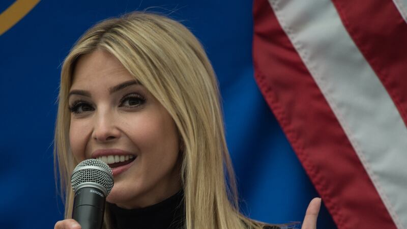 Ivanka Trump, daughter and adviser of US President Donald Trump.  Photograph: AFP /Getty Images