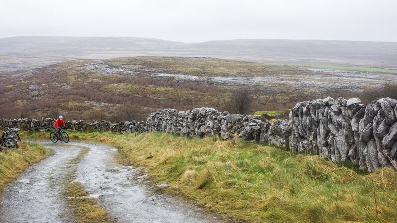 Burren boreen. Photograph: David Kavanagh