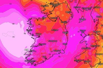 The European Centre for Medium-Range Weather Forecasts (ECMWF) is forecasting winds of 175km/h on Friday at midday