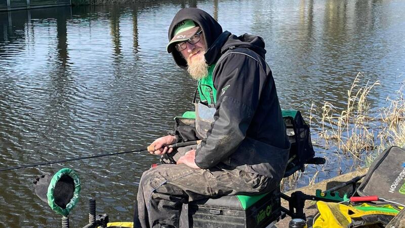 Phil Hartin, winner of the Lower Bann winter league on the Movanagher Canal in Antrim.