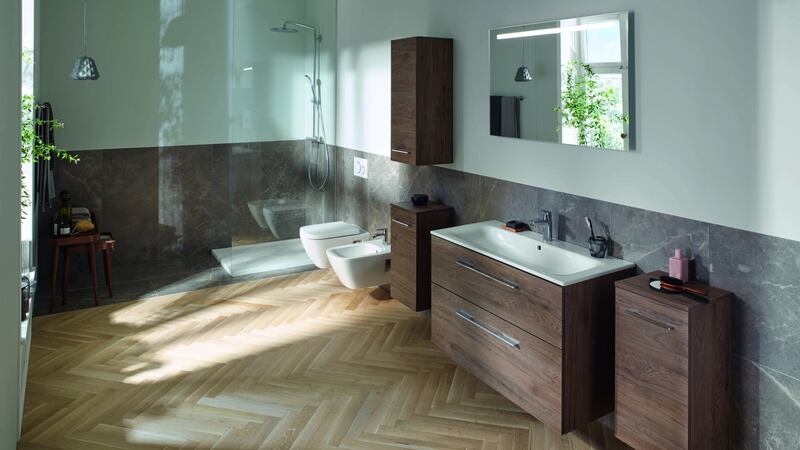 Versatile in Navan can supply this  brand new bathroom, as shown, from about €4,500