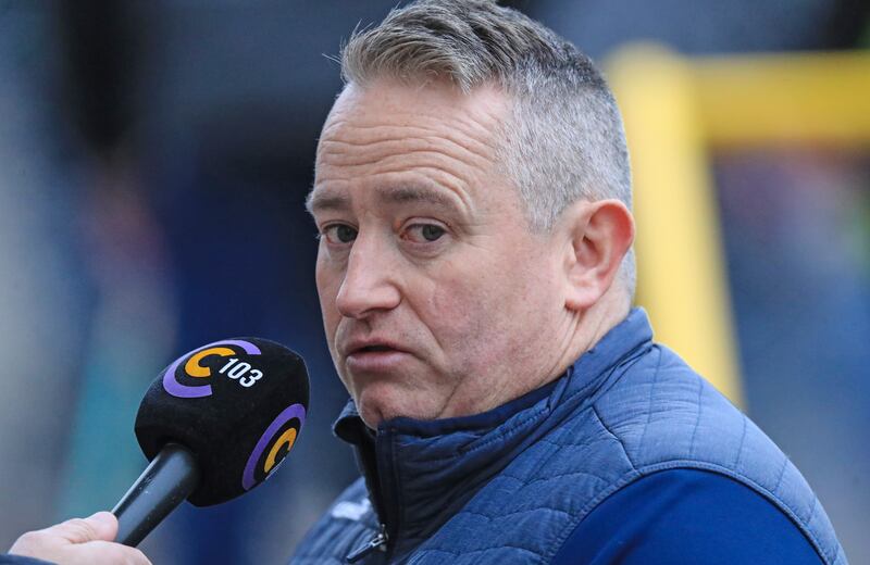 Pat Ryan: 'It’s very obvious we need to get more physical in what we’re doing, but we can’t go away from what we’re good at too.' Photograph: Evan Treacy/Inpho 