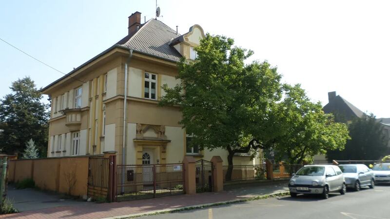 This property extends over four floors in a residential building situated in a quiet part of Ostrava.