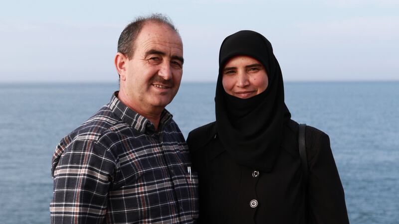 Khaled  and Ilham Al-Sulaiman. Photograph: Nick Bradshaw