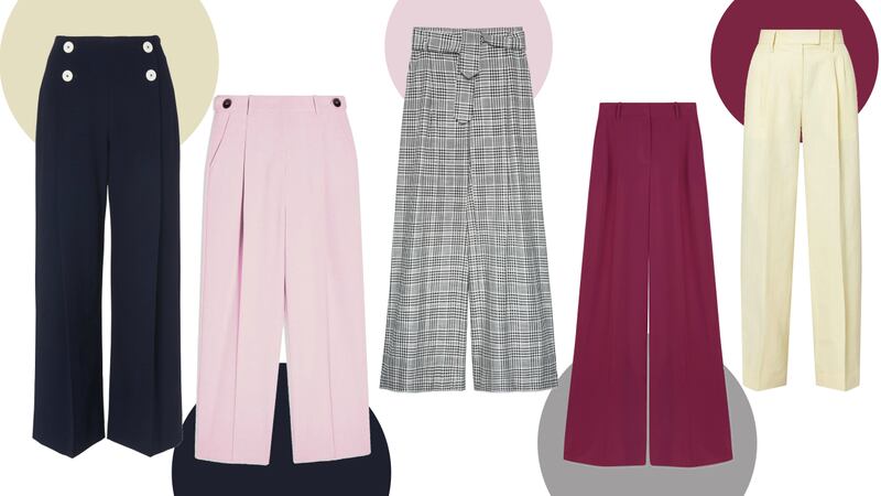 Get in your style stride with wide-leg trousers