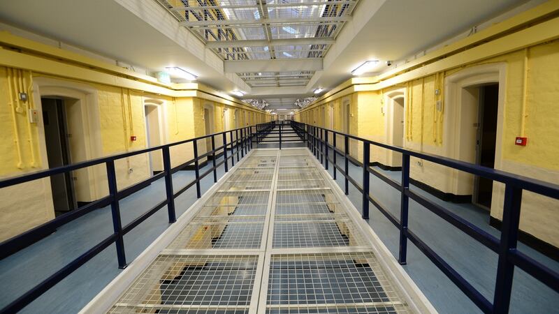 D Wing at Mountjoy Prison in Dublin. File photograph: Bryan O’Brien/The Irish Times
