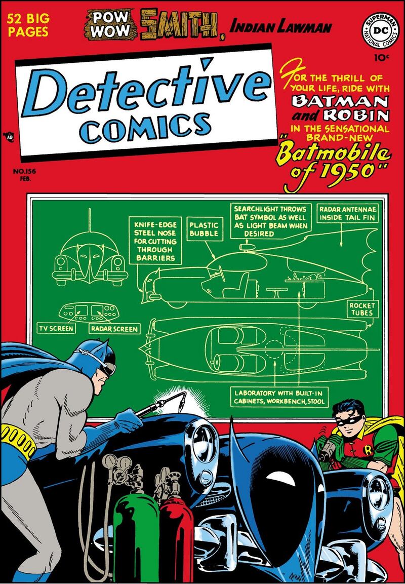 Batman turns 80: Detective Comics 156. Photograph courtesy of DC