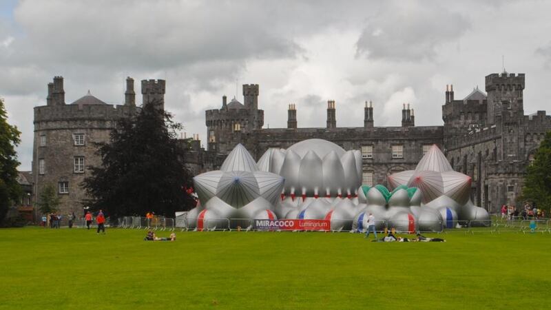 Kilkenny Castle or bouncy castle – you choose