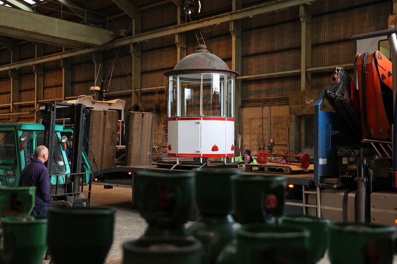 The restoration work was carried out by Arklow Marine Services. Photograph: Nick Bradshaw/The Irish Times