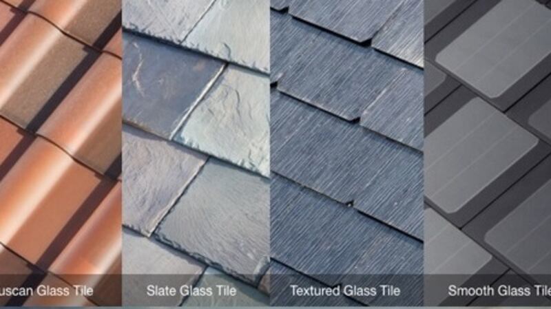 Tesla opened up its online store and began taking €920 deposits for two of four options unveiled in October: a smooth black glass and textured-glass roof tiles