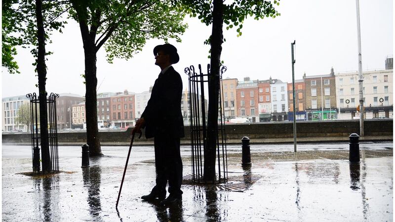 Although he couldn’t bear to live in Dublin, Joyce’s spiritual and artistic engagement with the city continued until the end of his life. Photograph: Bryan O’Brien / The Irish Times