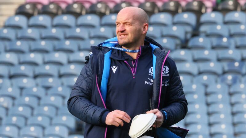 Gregor Townsend will hope his Scotland team can follow up on last weekend’s win over England with another against Wales. Photograph: Billy Stickland/inpho