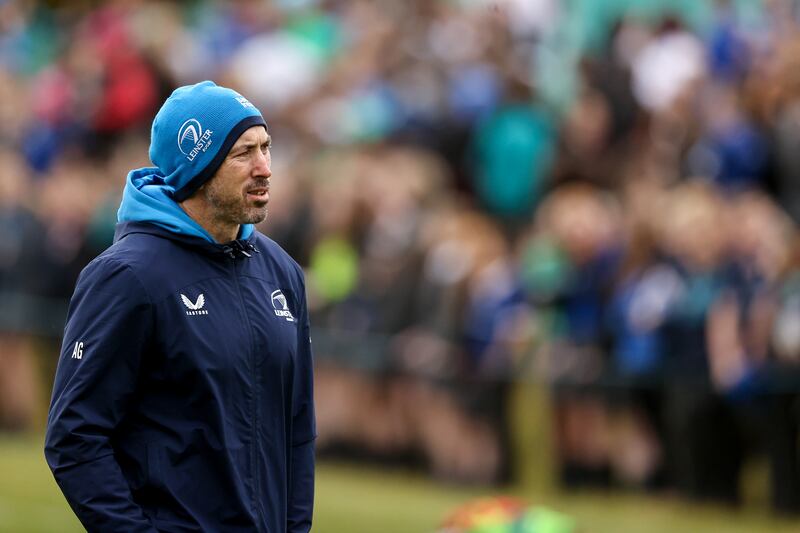 Leinster's Andrew Goodman will take over as Ireland's attack coach. Photograph: Ben Brady/Inpho