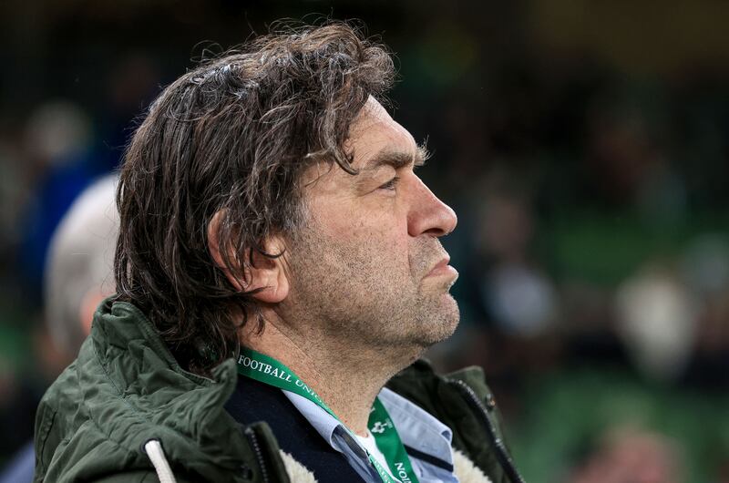 David Nucifora at Ireland v Australia in November 2022. Photograph: Dan Sheridan/Inpho