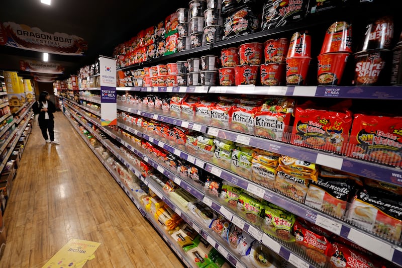 Drury Street branch of Asia Market. Photograph: Alan Betson

