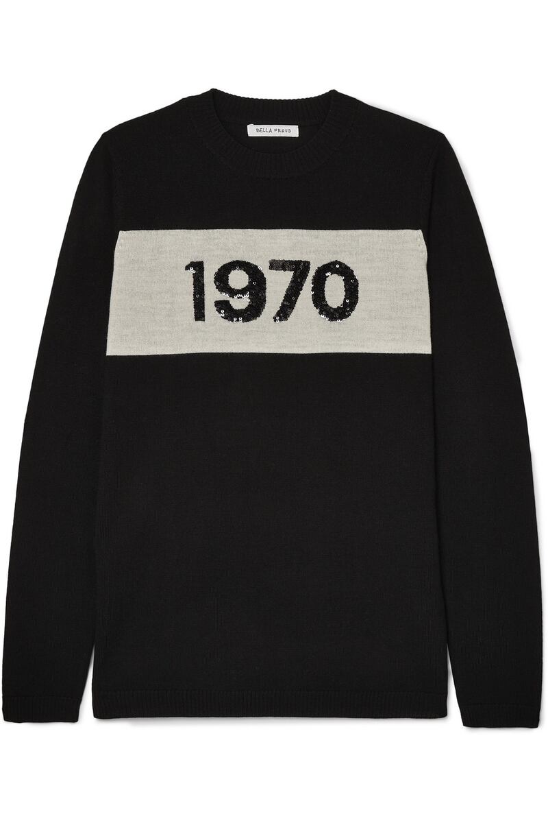 Cashmere knit, €420, Bella Freud