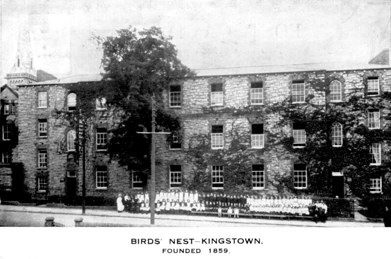 The Birds’ Nest Orphanage, Dún Laoghaire, was designed for "necessitous children”. This image courtesy of Dún Laoghaire-Rathdown Local Studies Department was reproduced in The Tilson Case: Church and state in 1950s Ireland by David Jameson, published by Cork University Press.