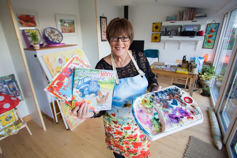 Dolores Keaveney: "Suddenly, out of nowhere, I was writing and illustrating a picture book. It has been an amazing journey for me so far." Photograph: Jeff Harvey