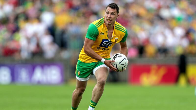 Leitrim’s Paul Brennan transferred to Donegal club Bundoran in 2014 before breaking into the county team shortly afterwards. Photograph: Laszlo Geczo/Inpho