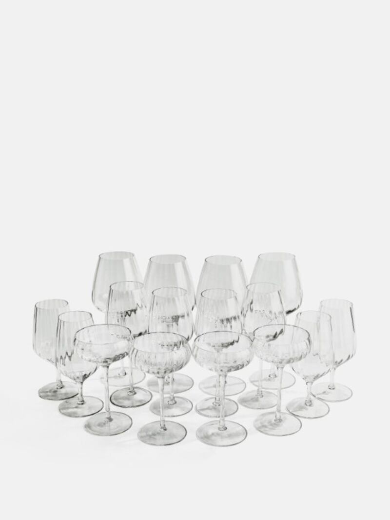 Pembroke Ultimate Stemware Set, £290, Soho Home