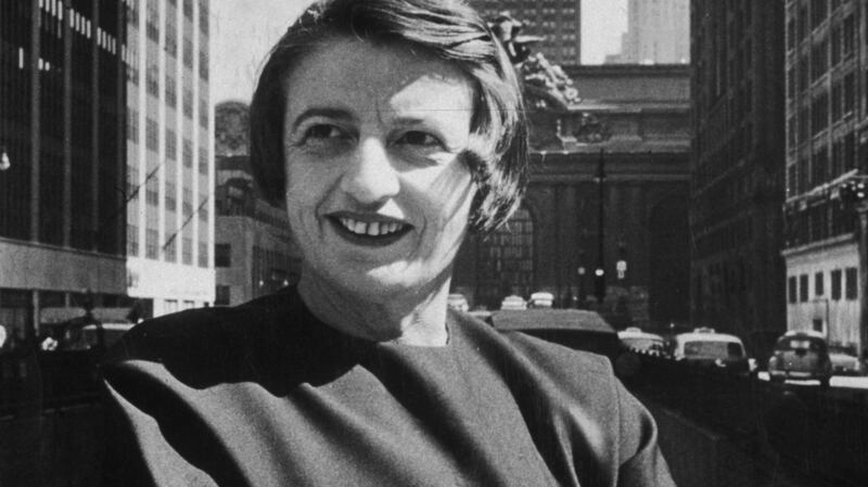 American author and philosopher Ayn Rand has popularised the idea in the US of pure  meritocracy. Photograph: Getty Images
