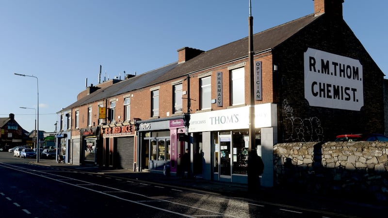 Shops on Kimmage Road Lower. The area has plenty of shops, including chemists, hairdressers, pharmacists and jewellers. Photo: David Sleator