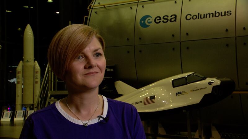 Ruth McAvinia of the European Space Research and Technology Centre in Spéis sa Spás