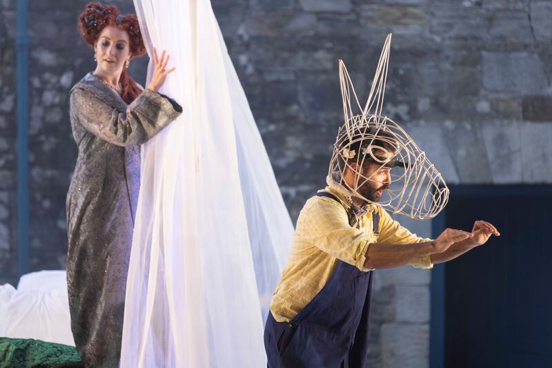 A Midsummer Night’s Dream: Ami Hewitt and Dominic Veilleux. Photograph: Frances Marshall
