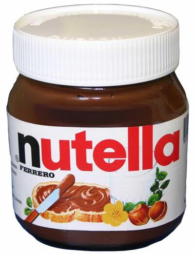 A jar of Nutella is more than half sugar