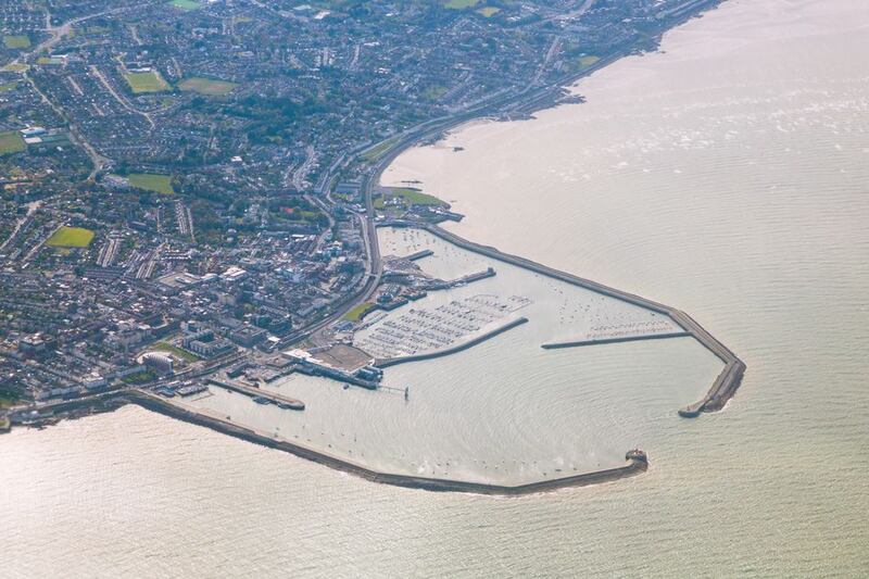 Dún Laoghaire harbour was built in the first quarter of the 19th century. Photograph: David Soanes/Getty Images