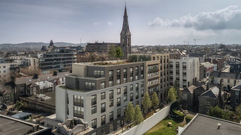 An artist’s impression of Bartra Capital Property Group’s proposed development at Eblana Avenue, Dún Laoghaire.