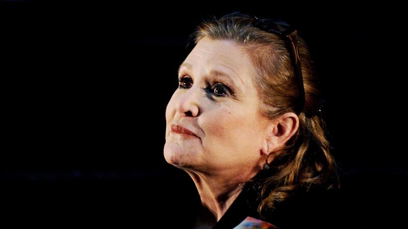 Actor Carrie Fisher, who rose to fame as Princess Leia in the original Star Wars films, has died. File photograph: Tracey Near/EPA