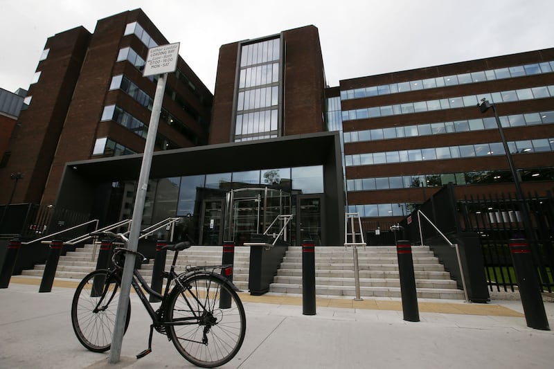 Twitter's office at 1 Cumberland Place, Dublin. Photograph: Sam Boal/Rollingnews.ie