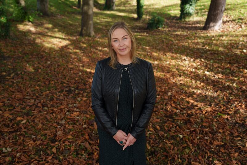 Jeannine Davis (45) from Coolock, Dublin: 'There were days when you didn’t want to get out of the bed, but overall I made a good recovery'. Photograph: Fran Veale/Julien Behal Photography